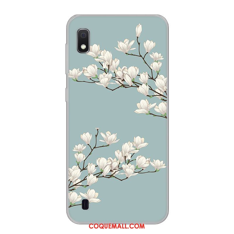 Étui Samsung Galaxy A10 Incassable Gris Silicone, Coque Samsung Galaxy A10 Créatif Téléphone Portable