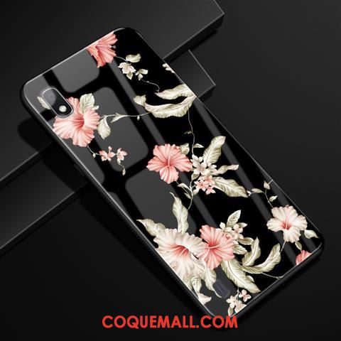 Étui Samsung Galaxy A10 Protection Tendance Fleur, Coque Samsung Galaxy A10 Étoile Vert