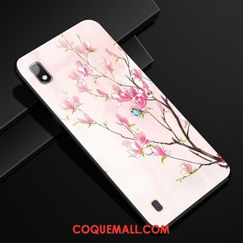 Étui Samsung Galaxy A10 Protection Tendance Fleur, Coque Samsung Galaxy A10 Étoile Vert