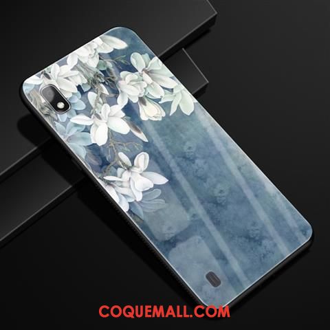 Étui Samsung Galaxy A10 Protection Tendance Fleur, Coque Samsung Galaxy A10 Étoile Vert