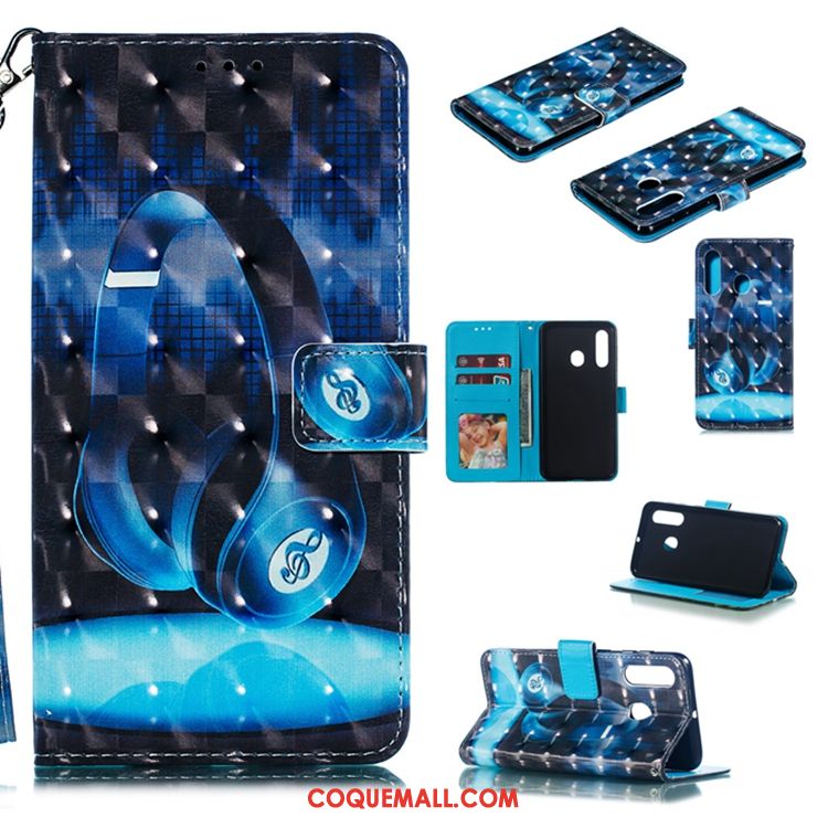 Étui Samsung Galaxy A20e En Cuir Étoile Portefeuille, Coque Samsung Galaxy A20e Téléphone Portable En Silicone