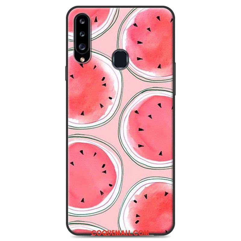 Étui Samsung Galaxy A20s Bleu Protection Tout Compris, Coque Samsung Galaxy A20s Fluide Doux Étoile