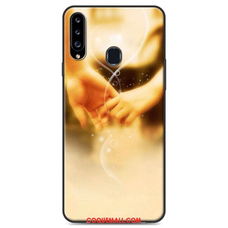 Étui Samsung Galaxy A20s Délavé En Daim Protection Ornements Suspendus, Coque Samsung Galaxy A20s Multicolore Étoile