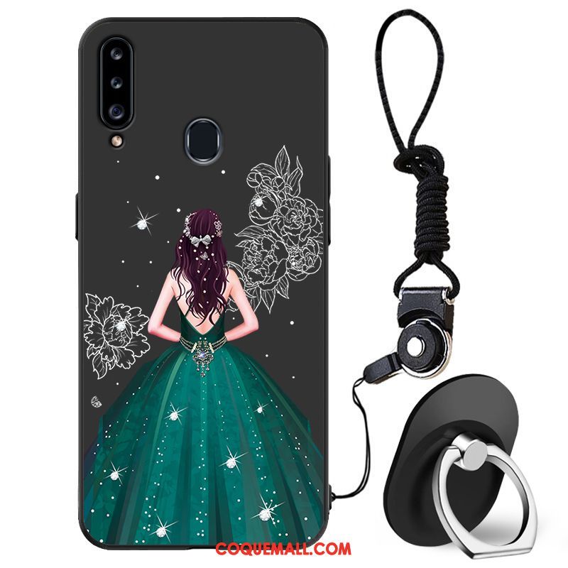 Étui Samsung Galaxy A20s Fluide Doux Mode Étoile, Coque Samsung Galaxy A20s Tendance Incassable