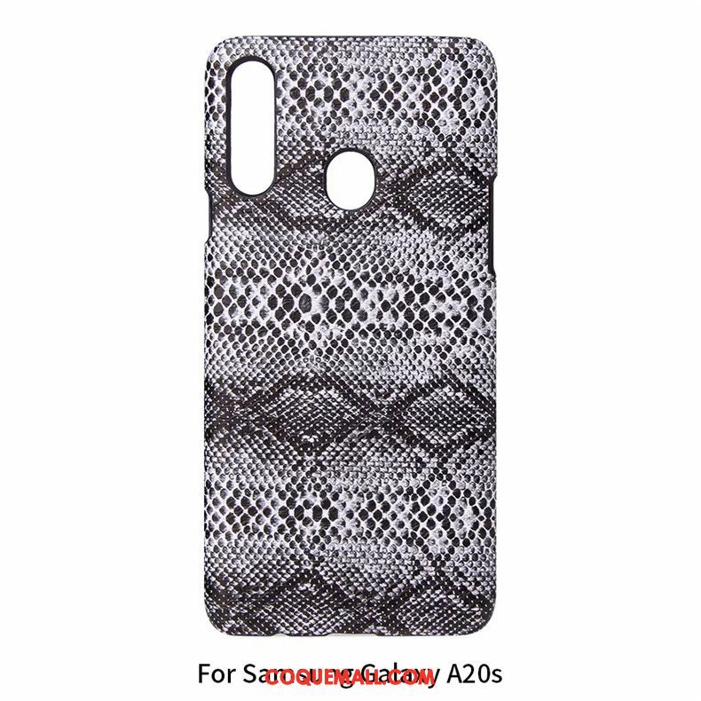 Étui Samsung Galaxy A20s Léopard Étoile Protection, Coque Samsung Galaxy A20s Difficile Délavé En Daim