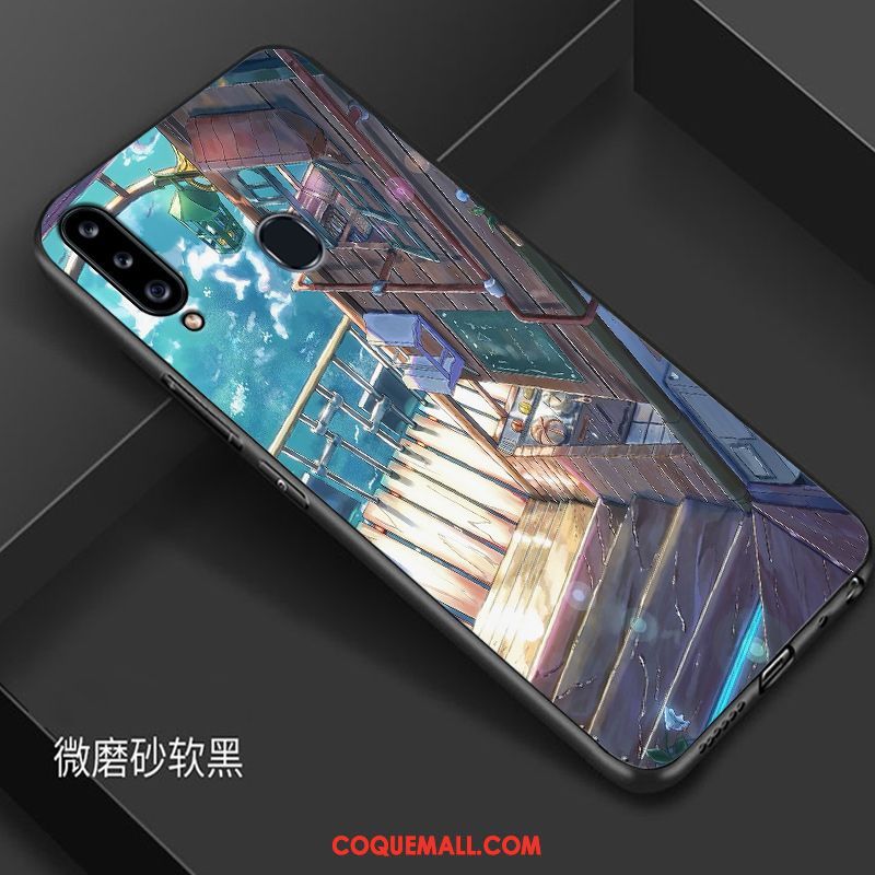 Étui Samsung Galaxy A20s Marque De Tendance Dessin Animé Net Rouge, Coque Samsung Galaxy A20s Téléphone Portable Tout Compris