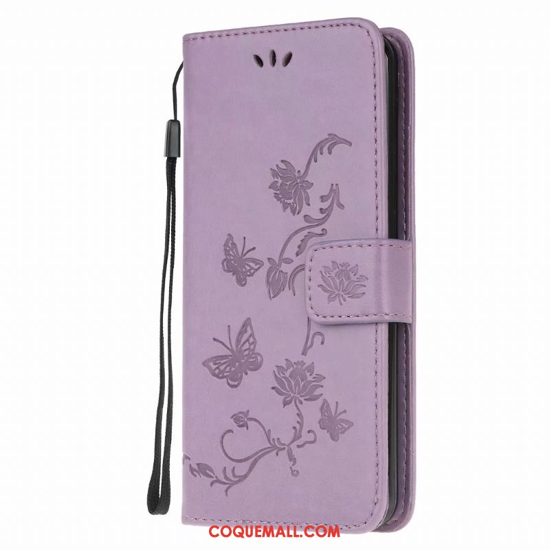 Étui Samsung Galaxy A21s Clamshell Violet Tout Compris, Coque Samsung Galaxy A21s Téléphone Portable Étoile