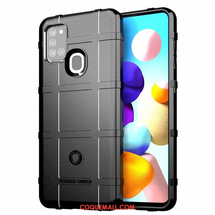 Étui Samsung Galaxy A21s Tout Compris Délavé En Daim Incassable, Coque Samsung Galaxy A21s Téléphone Portable Étoile