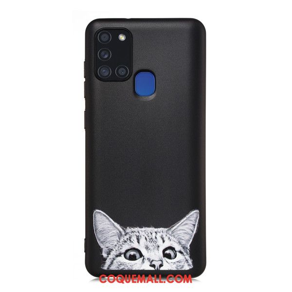 Étui Samsung Galaxy A21s Étoile Dessin Animé Téléphone Portable, Coque Samsung Galaxy A21s Tout Compris Incassable