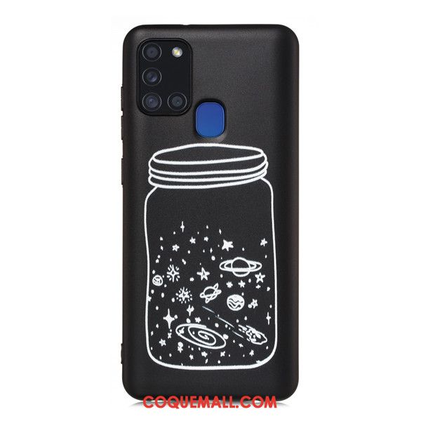 Étui Samsung Galaxy A21s Étoile Dessin Animé Téléphone Portable, Coque Samsung Galaxy A21s Tout Compris Incassable