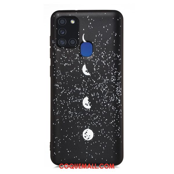 Étui Samsung Galaxy A21s Étoile Dessin Animé Téléphone Portable, Coque Samsung Galaxy A21s Tout Compris Incassable