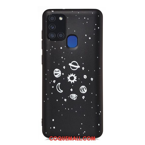 Étui Samsung Galaxy A21s Étoile Dessin Animé Téléphone Portable, Coque Samsung Galaxy A21s Tout Compris Incassable