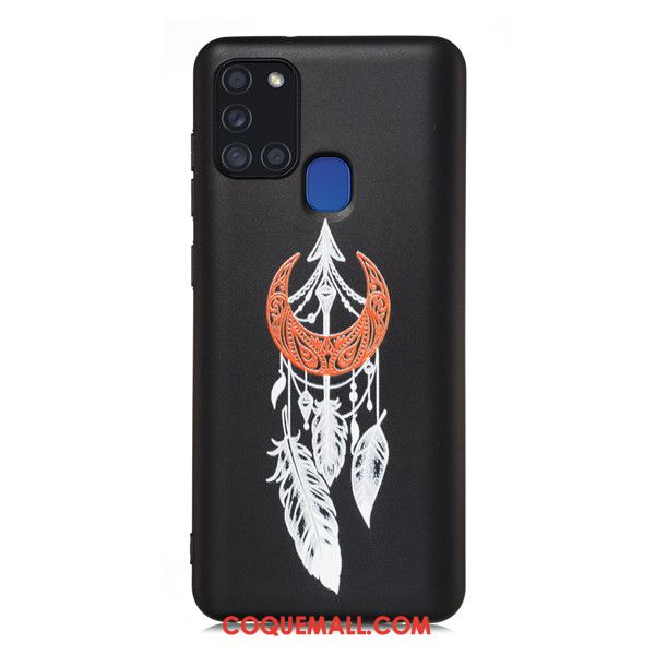 Étui Samsung Galaxy A21s Étoile Dessin Animé Téléphone Portable, Coque Samsung Galaxy A21s Tout Compris Incassable