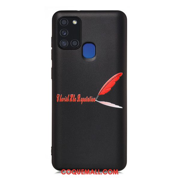 Étui Samsung Galaxy A21s Étoile Dessin Animé Téléphone Portable, Coque Samsung Galaxy A21s Tout Compris Incassable