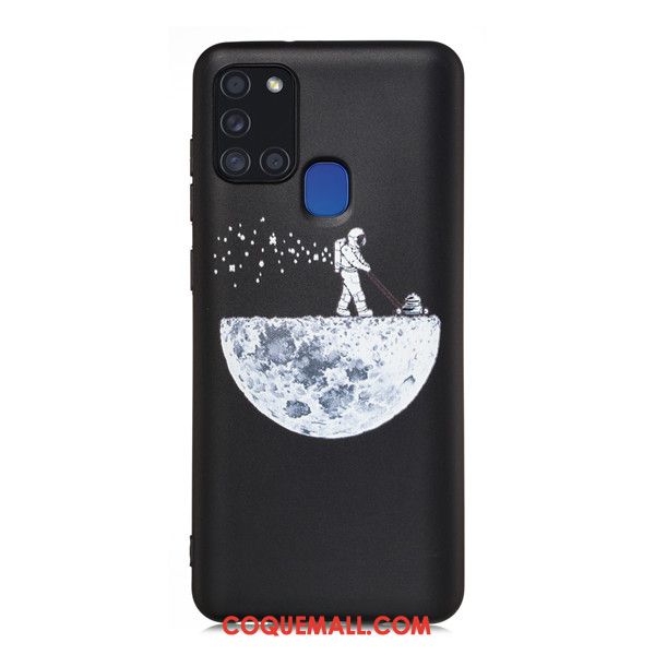 Étui Samsung Galaxy A21s Étoile Dessin Animé Téléphone Portable, Coque Samsung Galaxy A21s Tout Compris Incassable