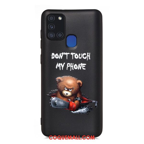 Étui Samsung Galaxy A21s Étoile Dessin Animé Téléphone Portable, Coque Samsung Galaxy A21s Tout Compris Incassable