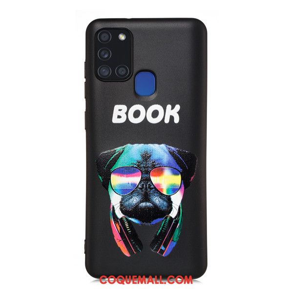 Étui Samsung Galaxy A21s Étoile Dessin Animé Téléphone Portable, Coque Samsung Galaxy A21s Tout Compris Incassable