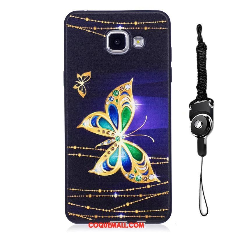 Étui Samsung Galaxy A3 2016 Peinture Fleur Téléphone Portable, Coque Samsung Galaxy A3 2016 Étoile Protection