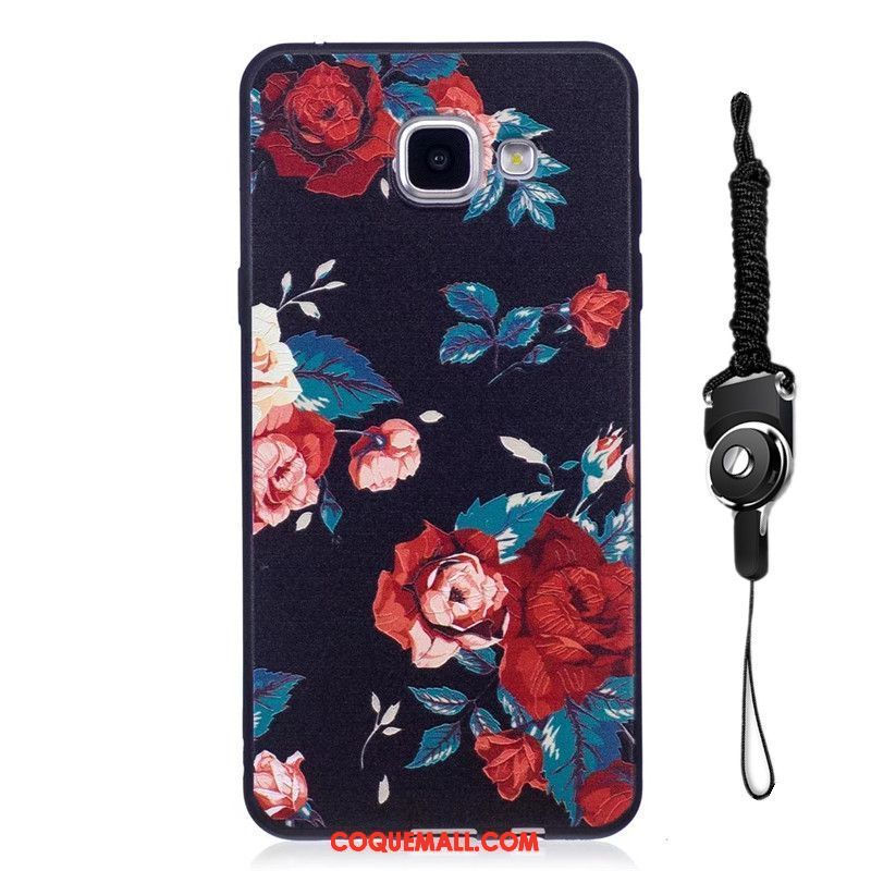 Étui Samsung Galaxy A3 2016 Peinture Fleur Téléphone Portable, Coque Samsung Galaxy A3 2016 Étoile Protection