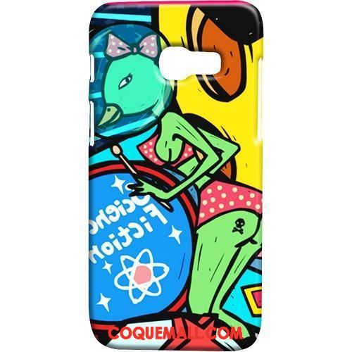 Étui Samsung Galaxy A3 2017 Bleu Étoile Téléphone Portable, Coque Samsung Galaxy A3 2017 Protection Délavé En Daim