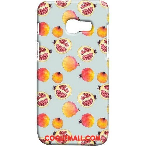Étui Samsung Galaxy A3 2017 Délavé En Daim Étoile Protection, Coque Samsung Galaxy A3 2017 Frais Bleu