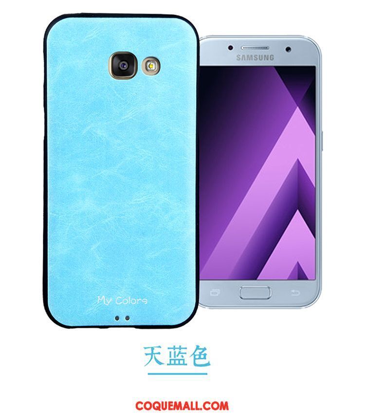 Étui Samsung Galaxy A3 2017 Fluide Doux Téléphone Portable Tout Compris, Coque Samsung Galaxy A3 2017 Protection Étoile Braun