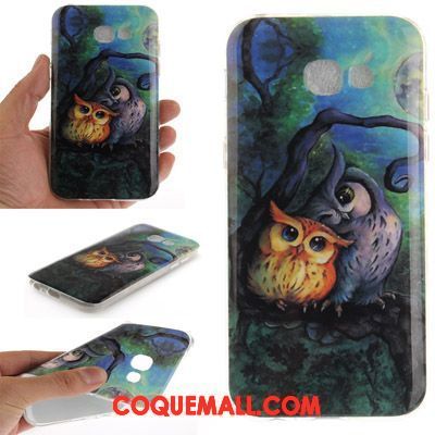 Étui Samsung Galaxy A3 2017 Incassable Silicone Dessin Animé, Coque Samsung Galaxy A3 2017 Téléphone Portable Étoile