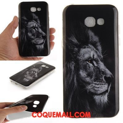 Étui Samsung Galaxy A3 2017 Incassable Silicone Dessin Animé, Coque Samsung Galaxy A3 2017 Téléphone Portable Étoile