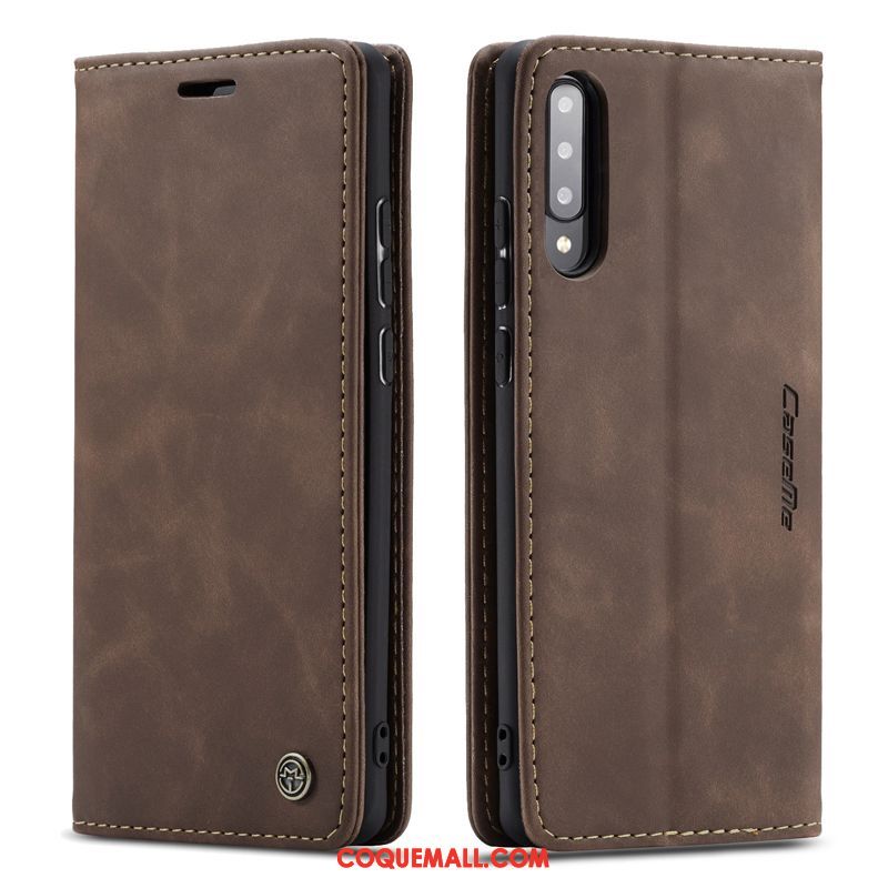 Étui Samsung Galaxy A30s Business En Cuir Étoile, Coque Samsung Galaxy A30s Mode Tempérer