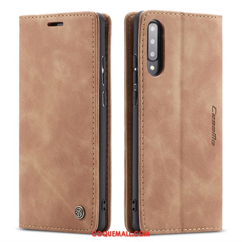 Étui Samsung Galaxy A30s Business En Cuir Étoile, Coque Samsung Galaxy A30s Mode Tempérer