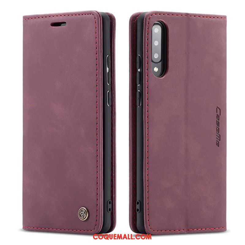 Étui Samsung Galaxy A30s Business En Cuir Étoile, Coque Samsung Galaxy A30s Mode Tempérer