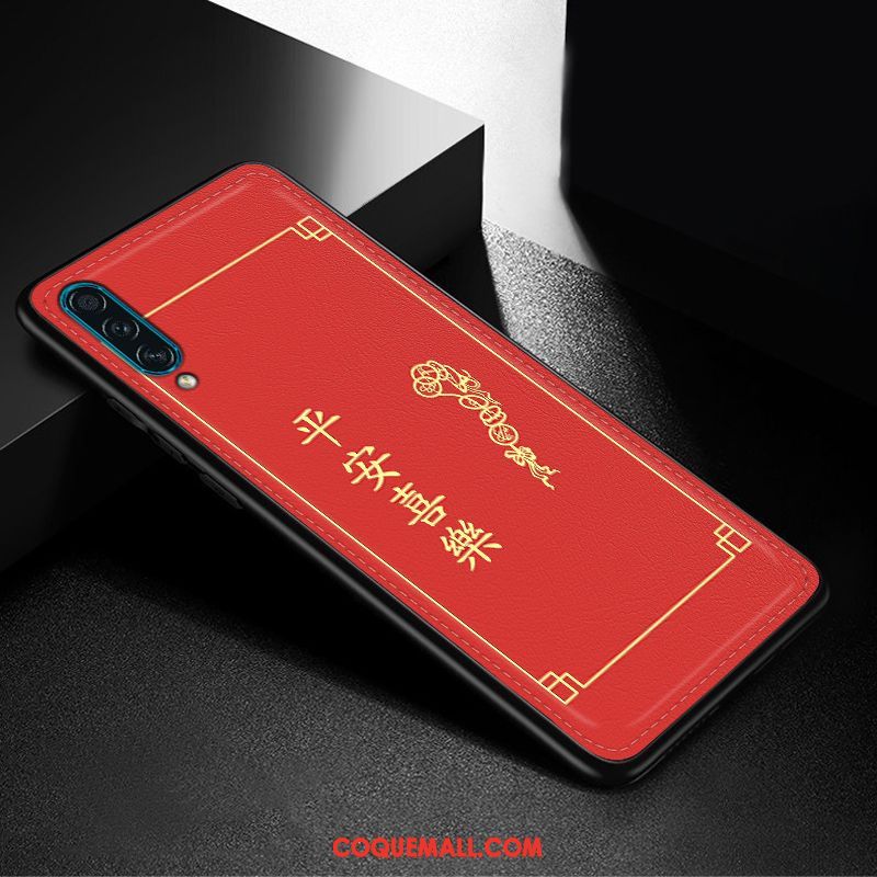 Étui Samsung Galaxy A30s De Fête Cuir Nouveau, Coque Samsung Galaxy A30s Rouge Mode