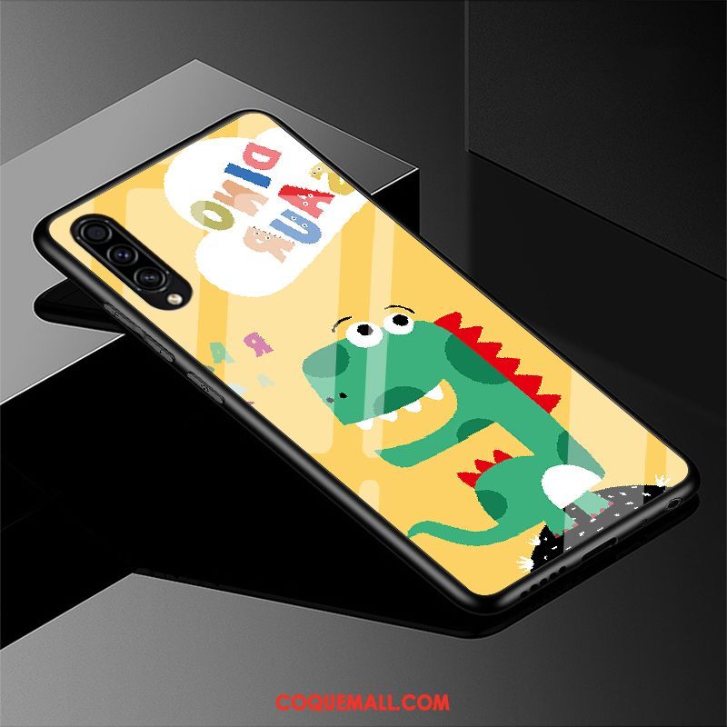 Étui Samsung Galaxy A30s Protection Téléphone Portable Verre, Coque Samsung Galaxy A30s Tout Compris Dessin Animé