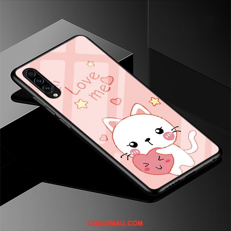 Étui Samsung Galaxy A30s Protection Téléphone Portable Verre, Coque Samsung Galaxy A30s Tout Compris Dessin Animé