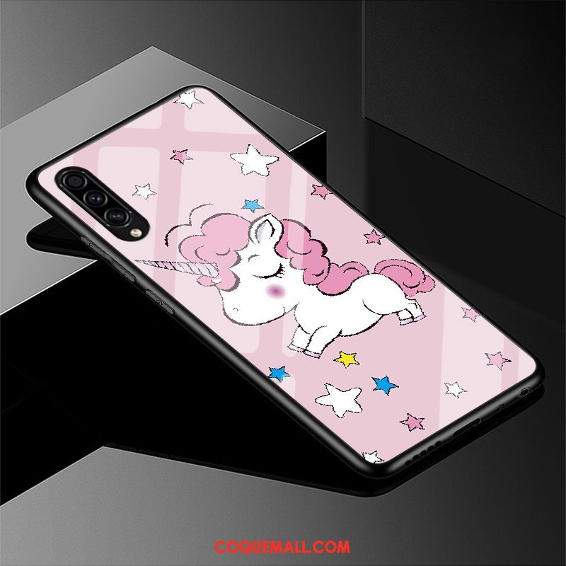 Étui Samsung Galaxy A30s Protection Téléphone Portable Verre, Coque Samsung Galaxy A30s Tout Compris Dessin Animé