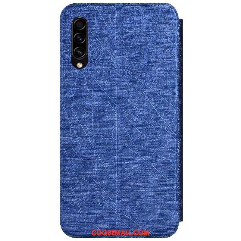 Étui Samsung Galaxy A30s Support Incassable Étoile, Coque Samsung Galaxy A30s Protection Argent