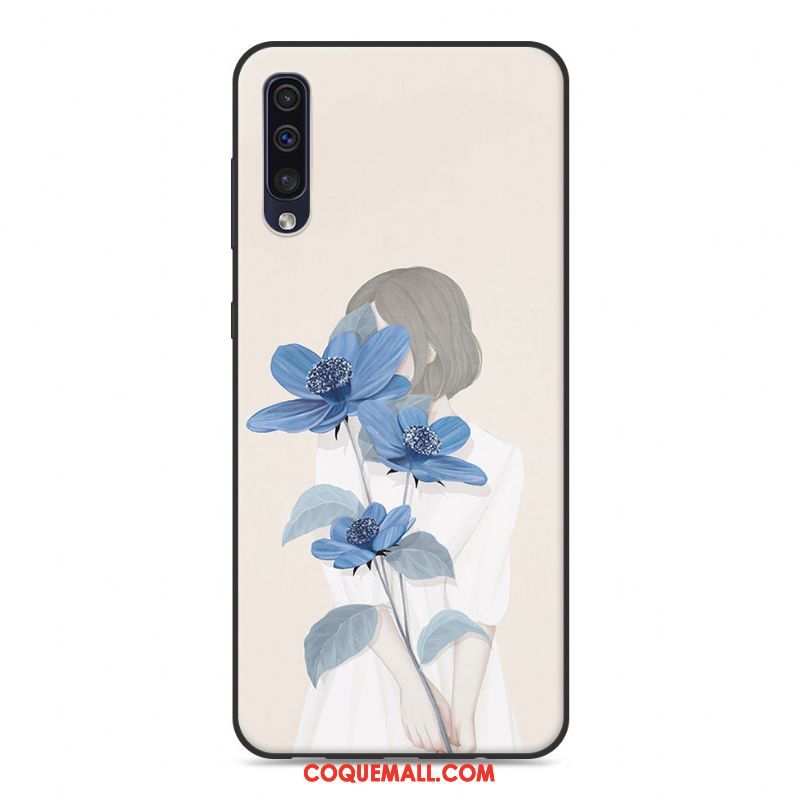 Étui Samsung Galaxy A30s Tendance Étoile Protection, Coque Samsung Galaxy A30s Créatif Personnalité