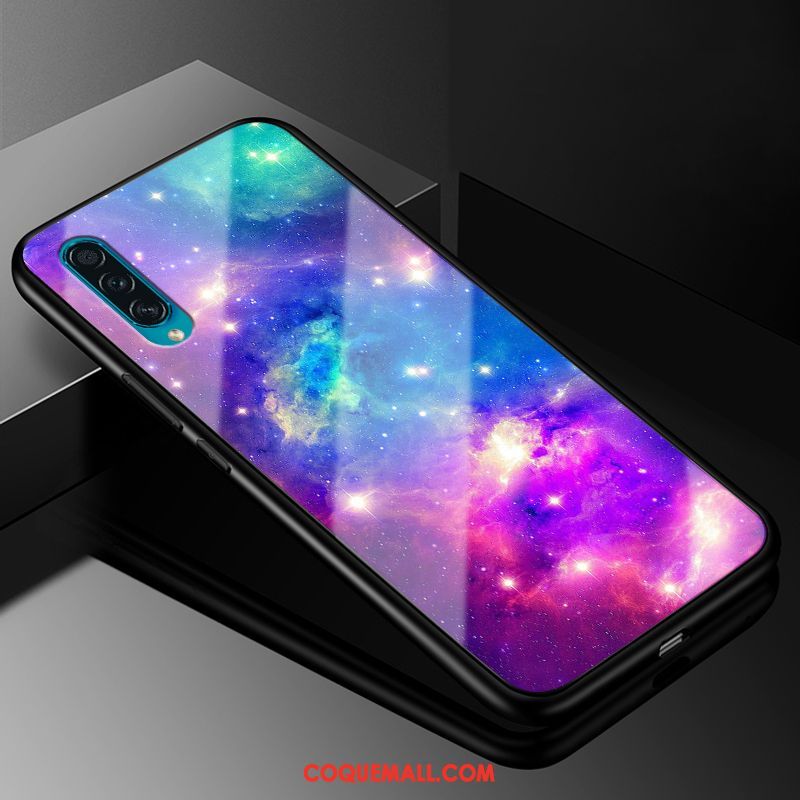 Étui Samsung Galaxy A30s Étoile Tout Compris Incassable, Coque Samsung Galaxy A30s Noir Personnalité