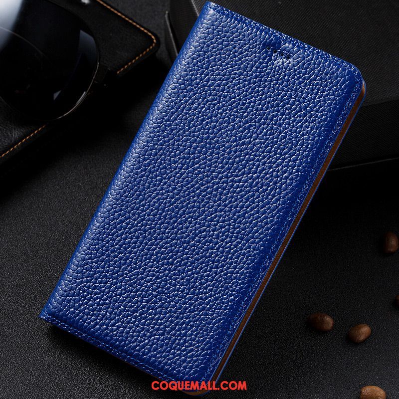 Étui Samsung Galaxy A40 Téléphone Portable Modèle Fleurie En Cuir, Coque Samsung Galaxy A40 Cuir Véritable Tout Compris