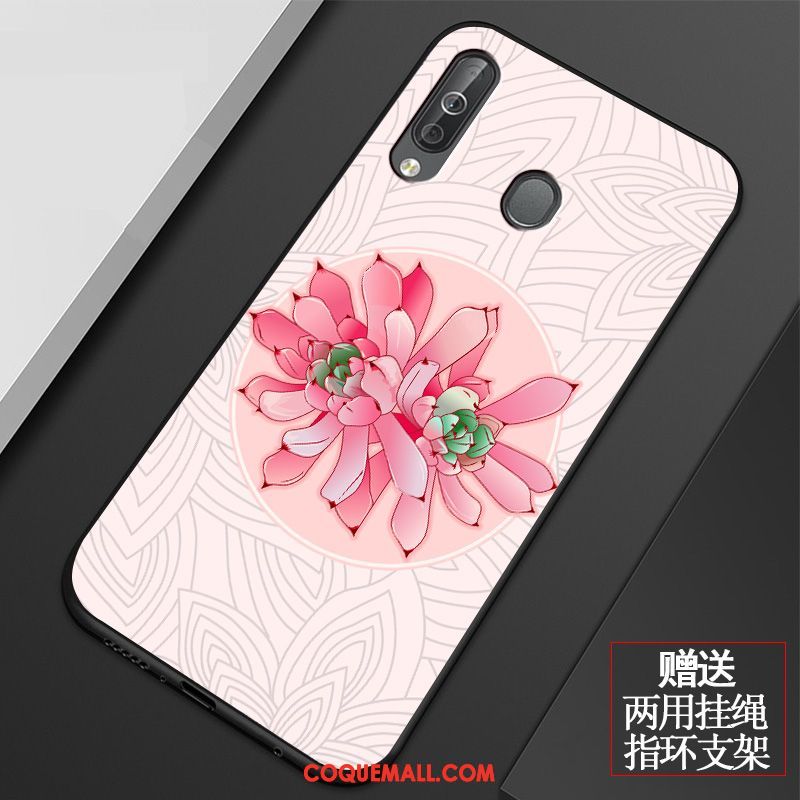 Étui Samsung Galaxy A40s Art Incassable Tout Compris, Coque Samsung Galaxy A40s Rouge Étoile