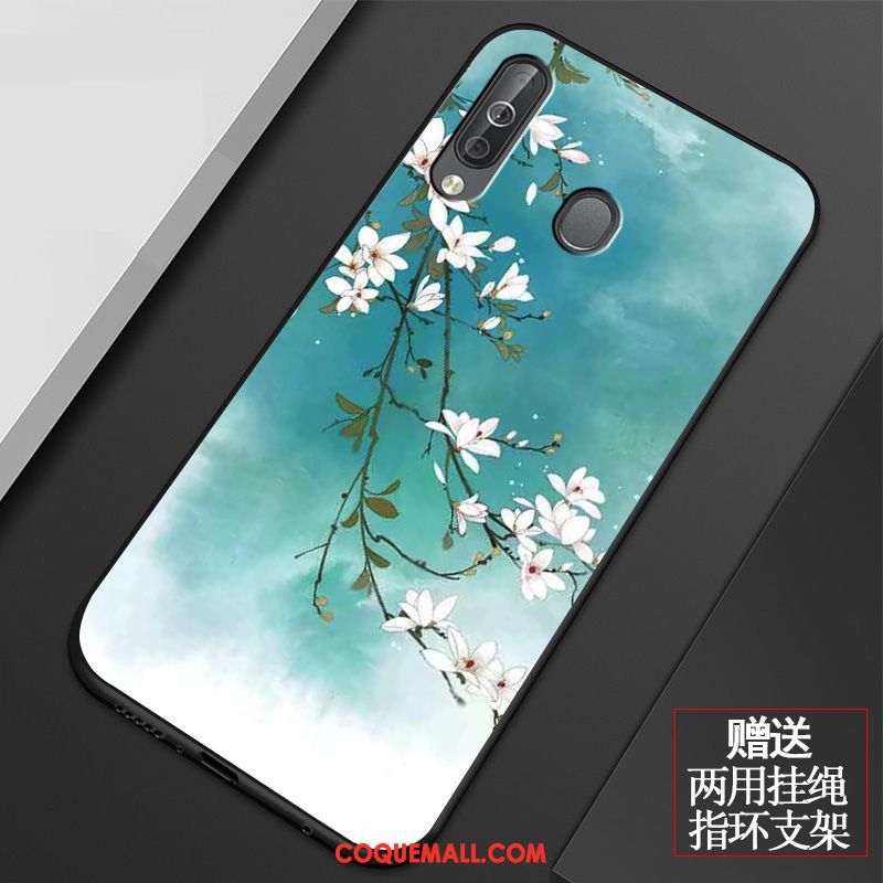 Étui Samsung Galaxy A40s Art Incassable Tout Compris, Coque Samsung Galaxy A40s Rouge Étoile