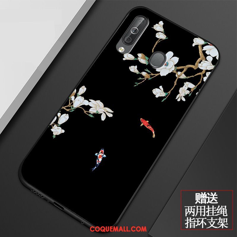 Étui Samsung Galaxy A40s Art Incassable Tout Compris, Coque Samsung Galaxy A40s Rouge Étoile