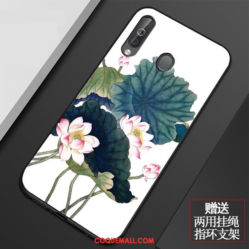 Étui Samsung Galaxy A40s Art Incassable Tout Compris, Coque Samsung Galaxy A40s Rouge Étoile