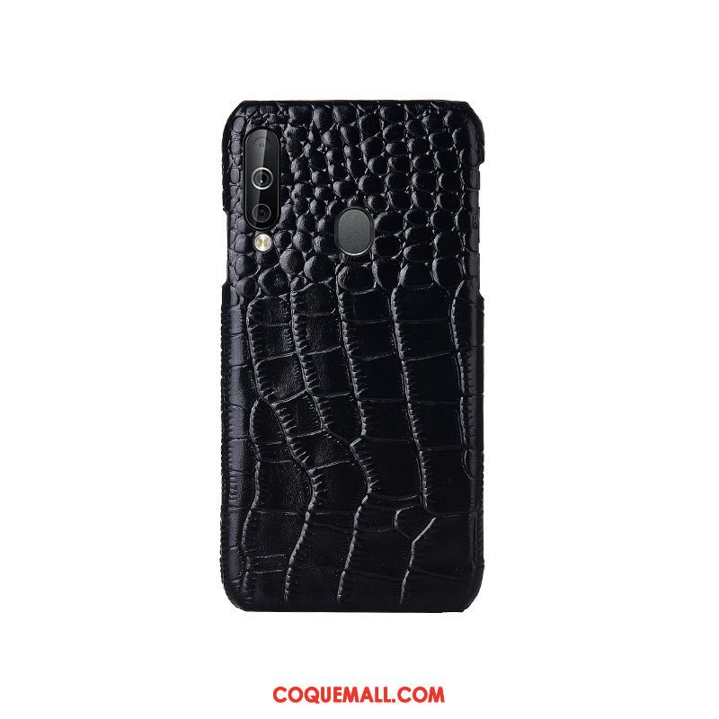 Étui Samsung Galaxy A40s Mode Cuir Véritable Téléphone Portable, Coque Samsung Galaxy A40s Luxe Cuir Haut