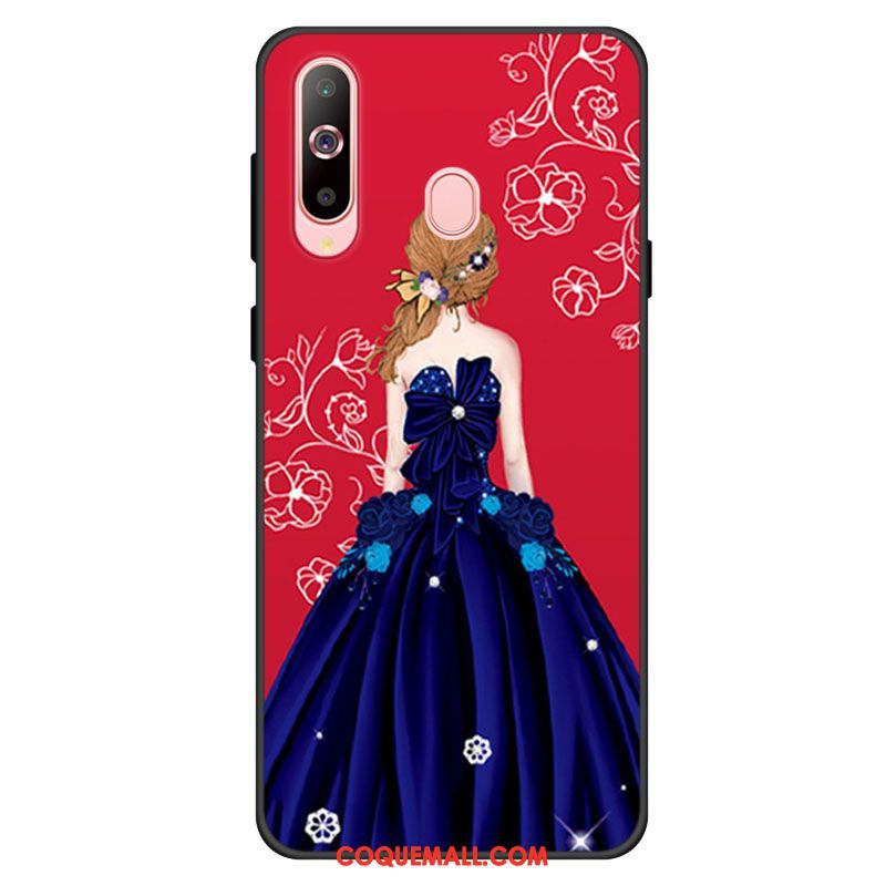 Étui Samsung Galaxy A40s Étoile Bleu Frais, Coque Samsung Galaxy A40s Incassable Téléphone Portable