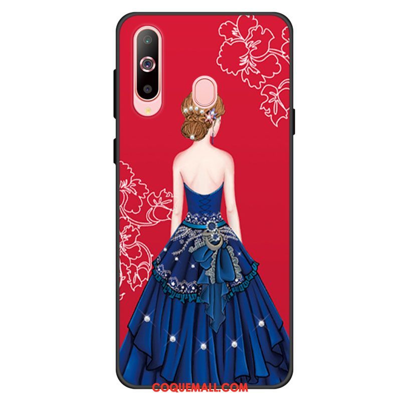 Étui Samsung Galaxy A40s Étoile Bleu Frais, Coque Samsung Galaxy A40s Incassable Téléphone Portable