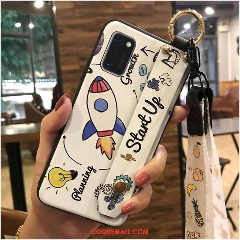 Étui Samsung Galaxy A41 Ornements Suspendus Téléphone Portable Dessin Animé, Coque Samsung Galaxy A41 Fluide Doux Tendance