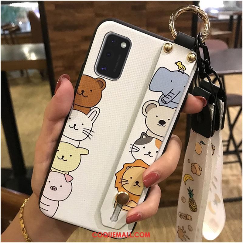 Étui Samsung Galaxy A41 Ornements Suspendus Téléphone Portable Dessin Animé, Coque Samsung Galaxy A41 Fluide Doux Tendance