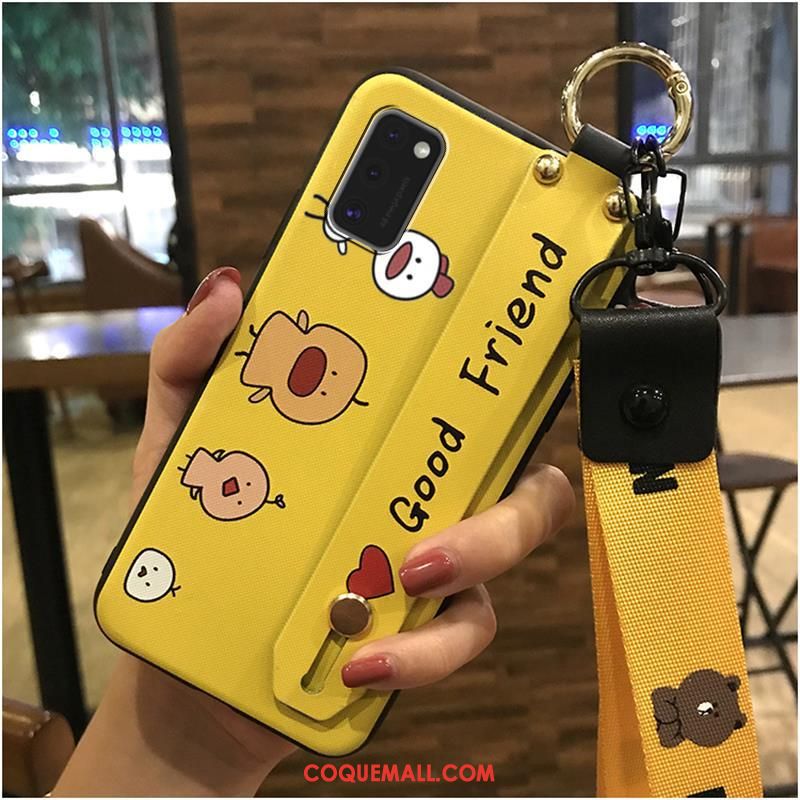 Étui Samsung Galaxy A41 Ornements Suspendus Téléphone Portable Dessin Animé, Coque Samsung Galaxy A41 Fluide Doux Tendance