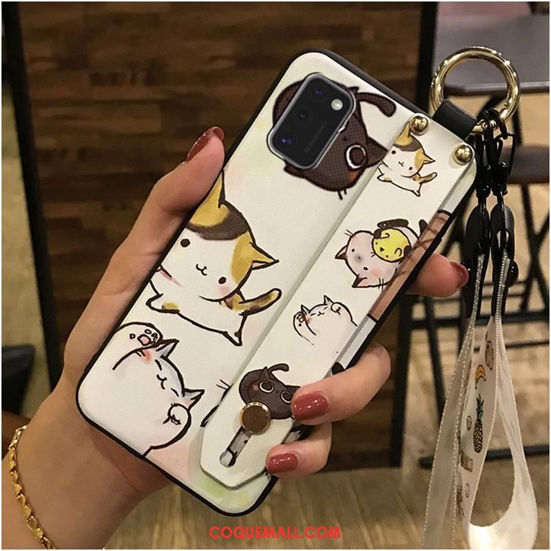 Étui Samsung Galaxy A41 Ornements Suspendus Téléphone Portable Dessin Animé, Coque Samsung Galaxy A41 Fluide Doux Tendance